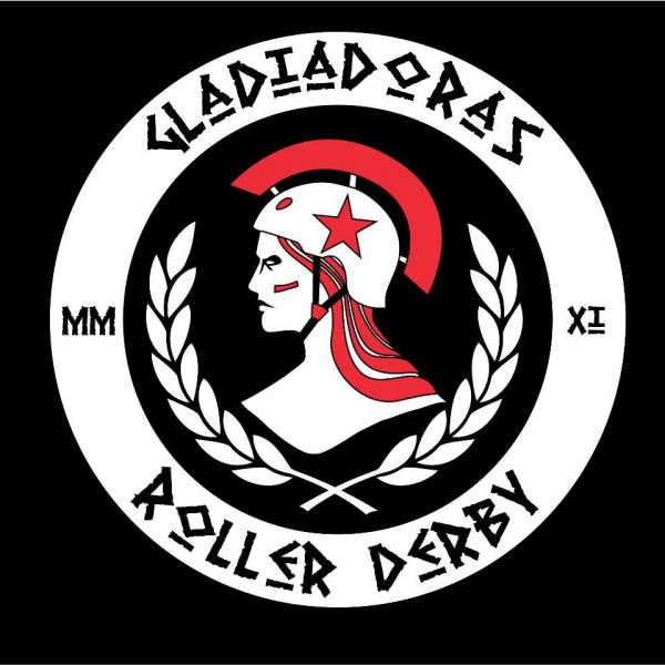 Gladiadoras Roller Derby logo